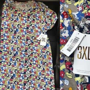 LulaRoe Disney Carly 3XL Mickey